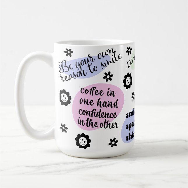 Motivational Quotes - Inspiring 3D Mug (Left)
