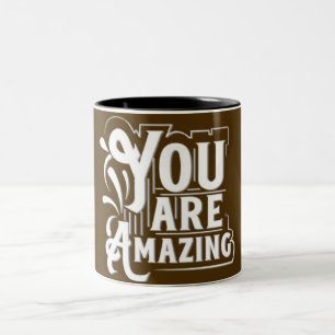 Motivational Quotes Lettering Mug