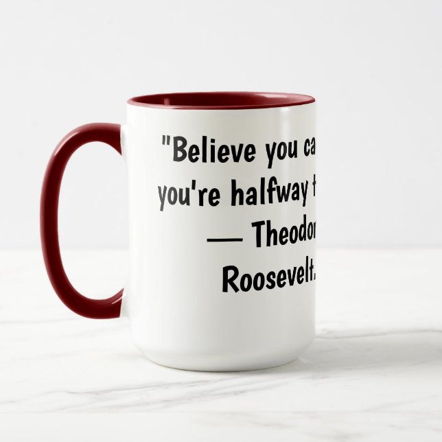 Motivational Quotes  Mug (Left)