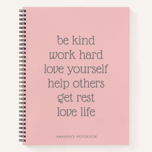 Motivational Quotes Positive Journalling Diary  No Notebook