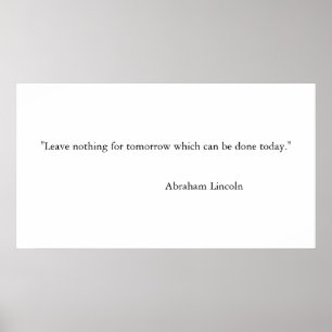 Motivational Quotes Poster