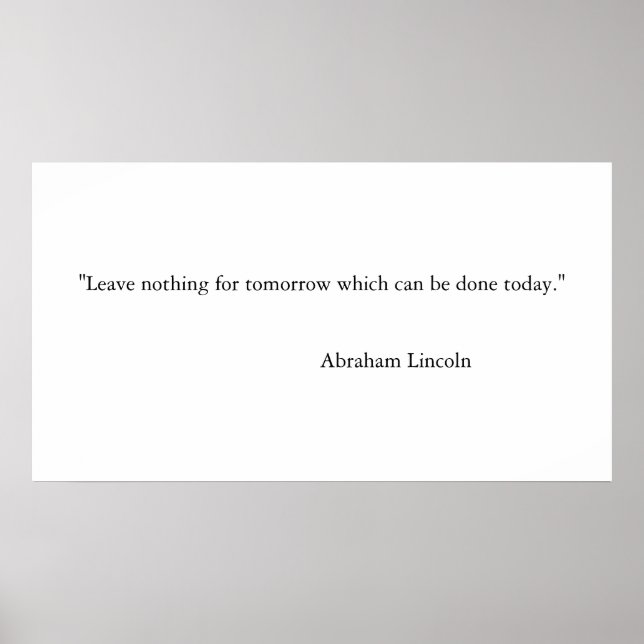 Motivational Quotes Poster (Front)