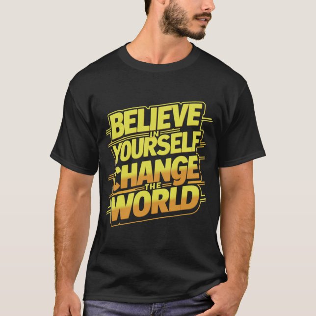 Motivational Quotes T-Shirt Design (Front)