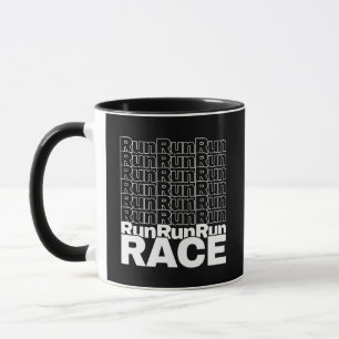 Motivational Runner In-Training Quote - Run Race Mug