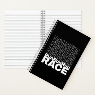 Motivational Runner In-Training Quote - Run Race Notebook