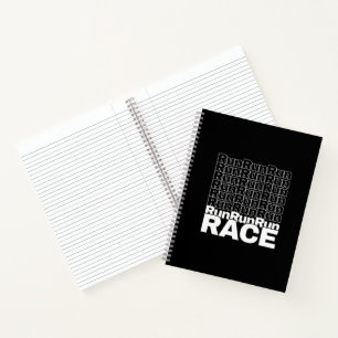 Motivational Runner In-Training Quote - Run Race Notebook