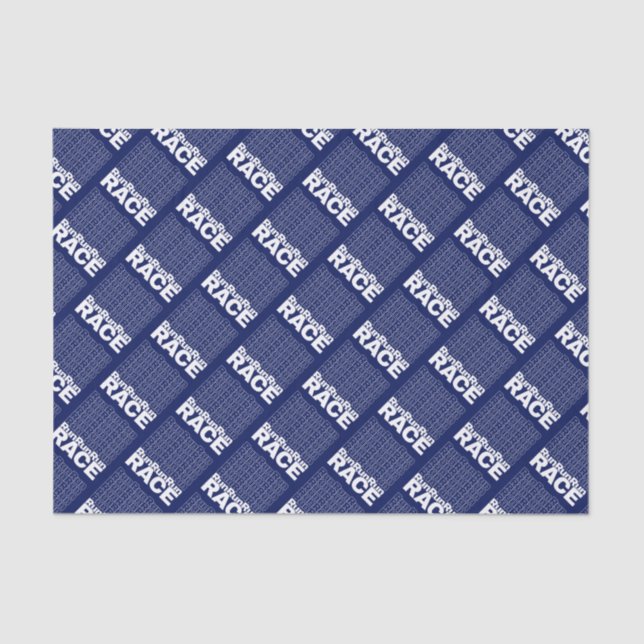 Motivational Runner In-Training Quote - Run Race Tissue Paper (Front)