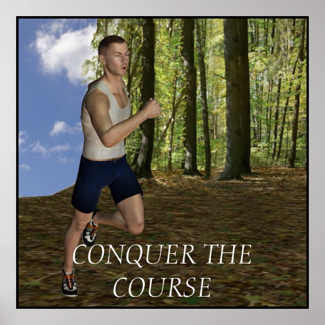 Motivational Running Poster (Front)