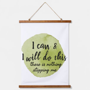 motivational sayings for self care  hanging tapestry