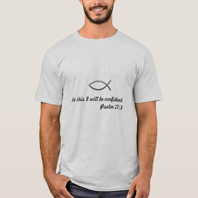 Motivational Scripture Men's T-shirt (Front)