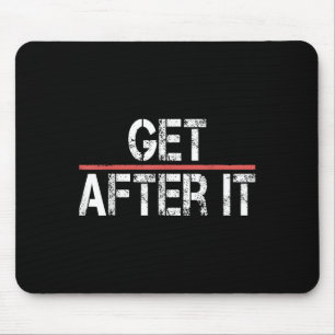 Motivational Shirt-funny Gym Outfit Workout Tee Ge Mouse Mat