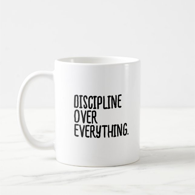 Motivational Slogan Coffee Mug (Left)