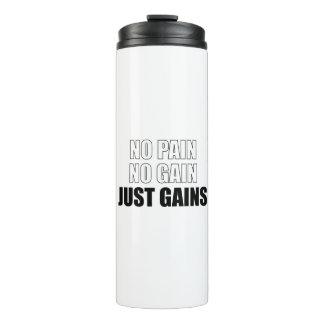 Motivational Slogan Thermal Tumbler