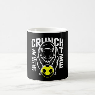 Motivational Soccer Cat - Gift for Coffee Lover Mug