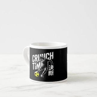 Motivational Soccer Cat Gift for Teammates & Coach Espresso Cup