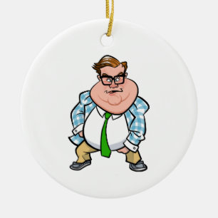 Motivational Speaker Ceramic Tree Decoration