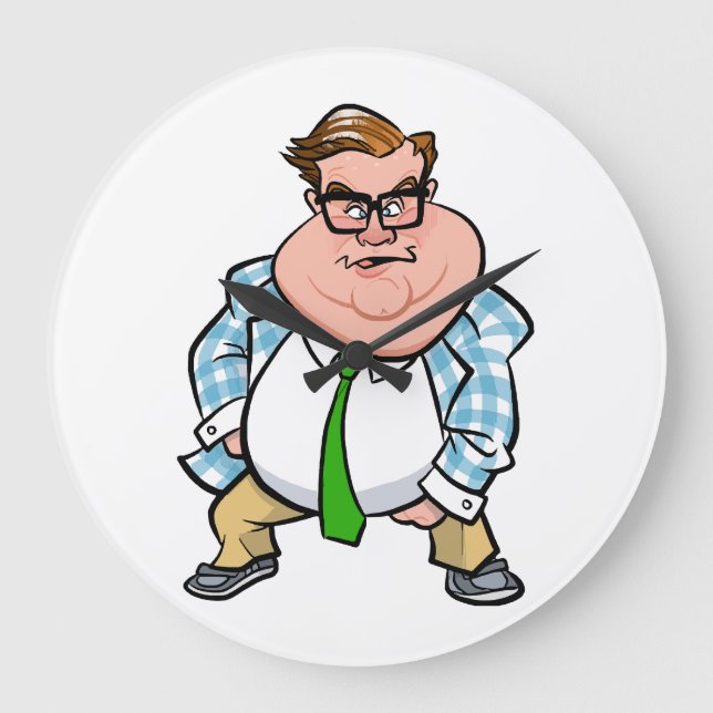 Motivational Speaker Large Clock (Front)