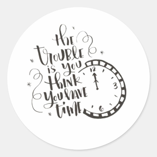 Motivational sticker  (Front)