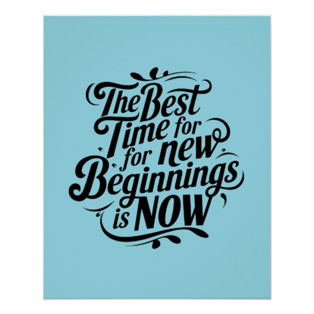 Motivational Sticker Poster (Front)