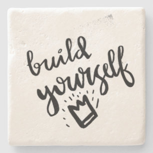 Motivational Stone Coaster