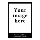 Motivational style vertical border template