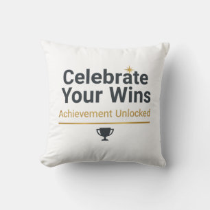 Motivational Success Gift  Cushion
