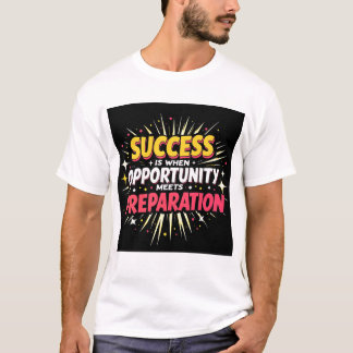 Motivational Success Quote Typography for T-Shirts