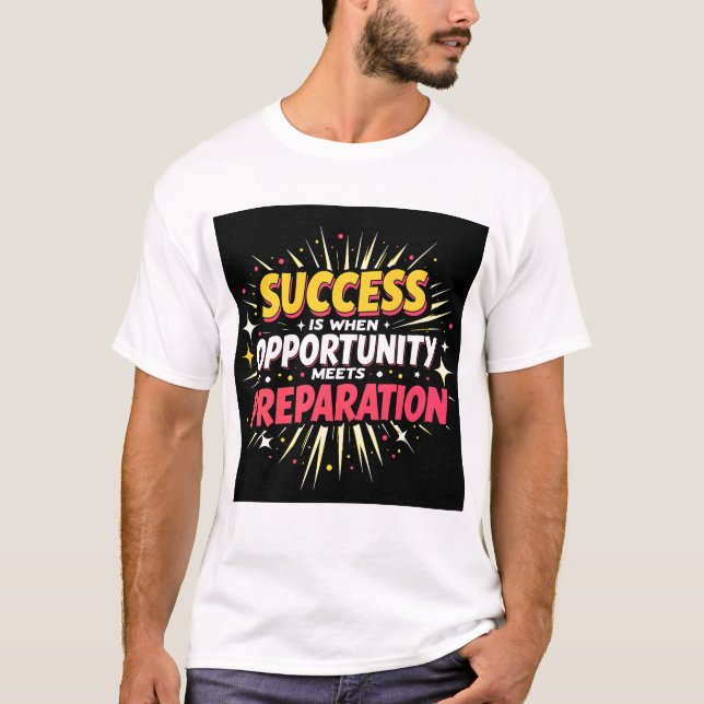 Motivational Success Quote Typography for T-Shirts (Front)