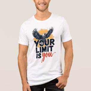 Motivational T-Shirt – Bold Inspirational Quote Tri-Blend Shirt