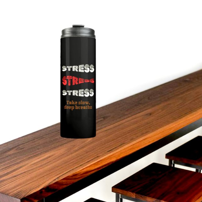 Motivational text design thermal tumbler (Creator Uploaded)