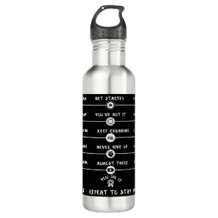 Motivational Time Marker Water Bottle Hydration