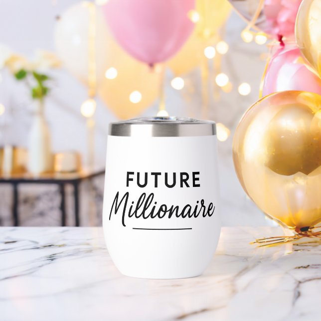 Motivational Typography Classic Minimalist Future (Bachelor Party (Rotated))