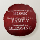 Motivational Typography Family Quote