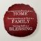 Motivational Typography Family Quote