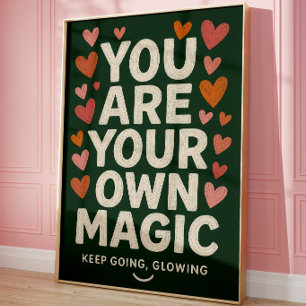 Motivational Typography Wall Art