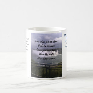 motivational upliftment coffee mug