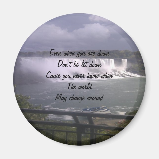 motivational upliftment magnet (Front)
