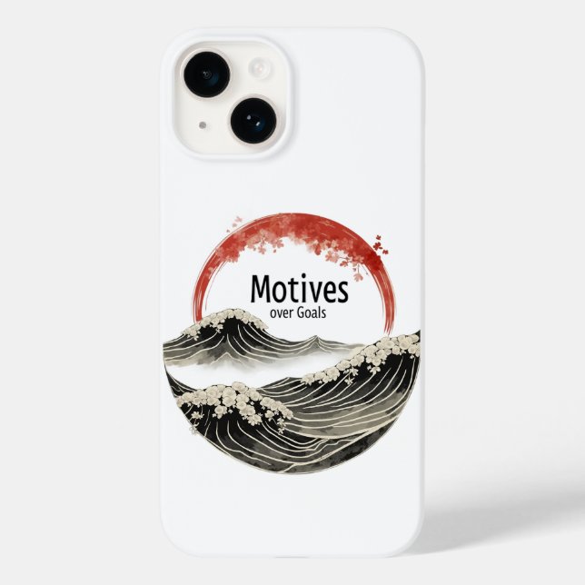 Motivational Vibes Only: Inspirational Quotes  Case-Mate iPhone Case (Back)