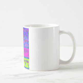 Motivational Vibrant "Eat Love & Play" Art Print Coffee Mug
