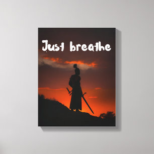 Motivational Wall Art - Just Breathe