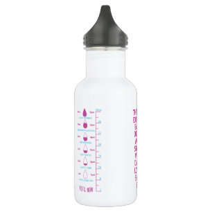 Motivational Water Tracker – Hydrate with Purpose  532 Ml Water Bottle