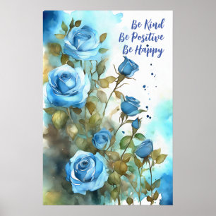 Motivational Watercolor Wall Art Poster 77