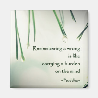 Motivational Wisdom Buddha's Teaching Photography Magnet