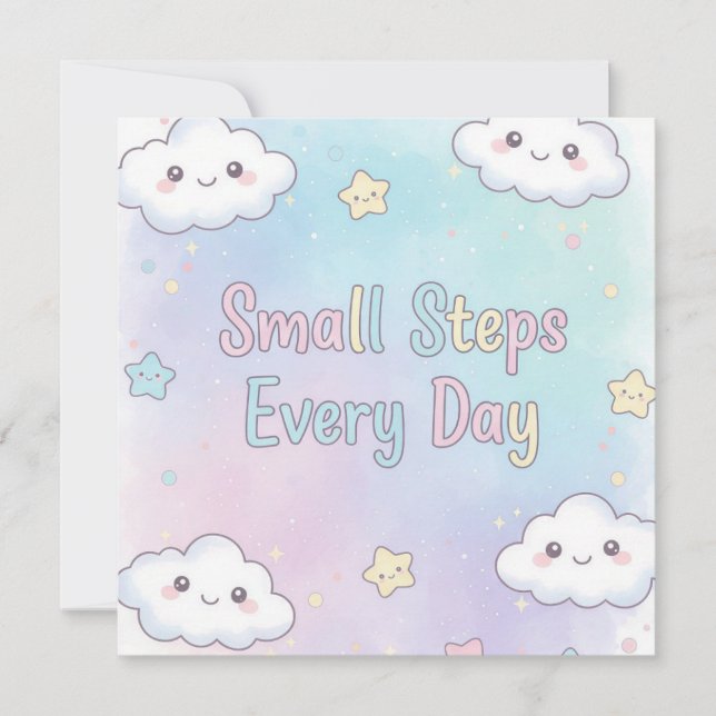 Motivational Words Card For your Friend  (Front)