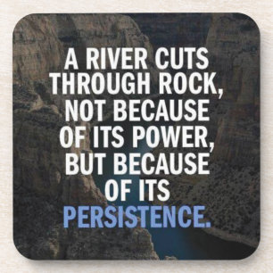 Motivational Words Coaster