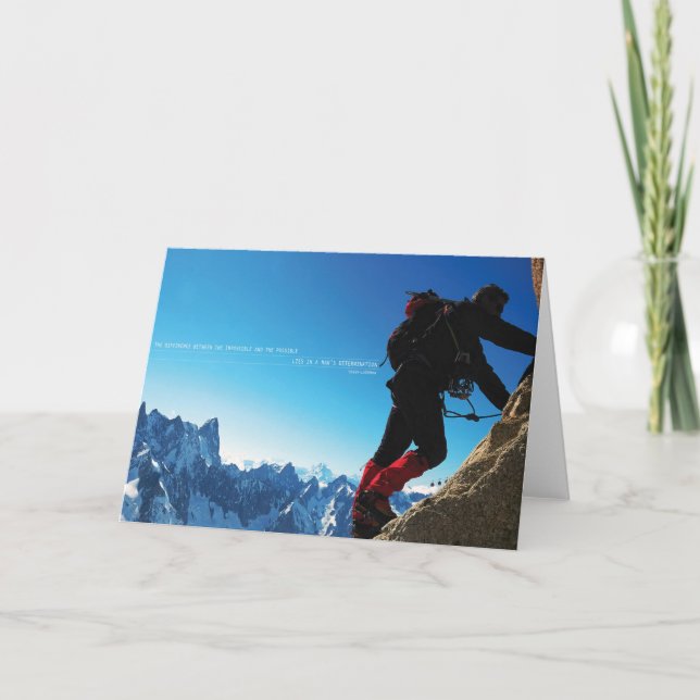 Motivational Words - Determination Card (Front)