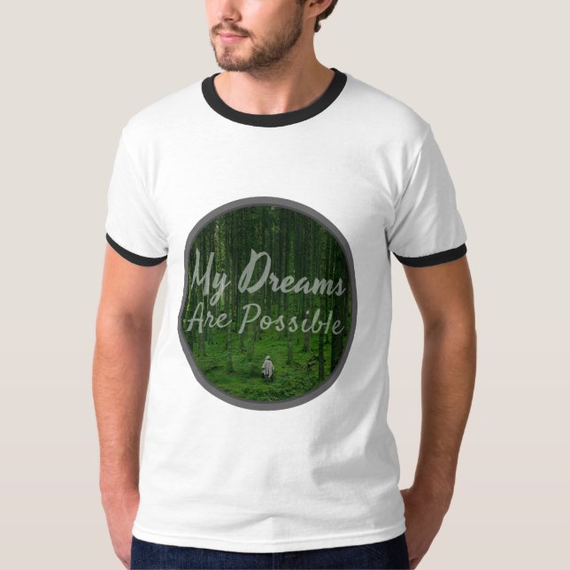 motivational words for self improvement T-Shirt (Front)