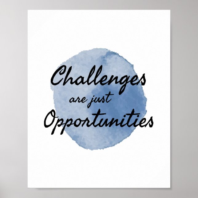 motivational words for work and success poster (Front)