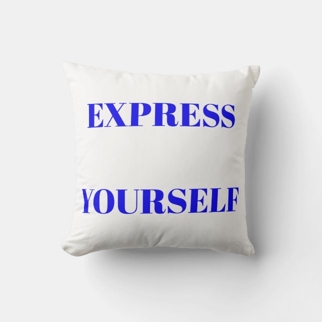 Motivational words ideal inspirational cute design cushion (Front)