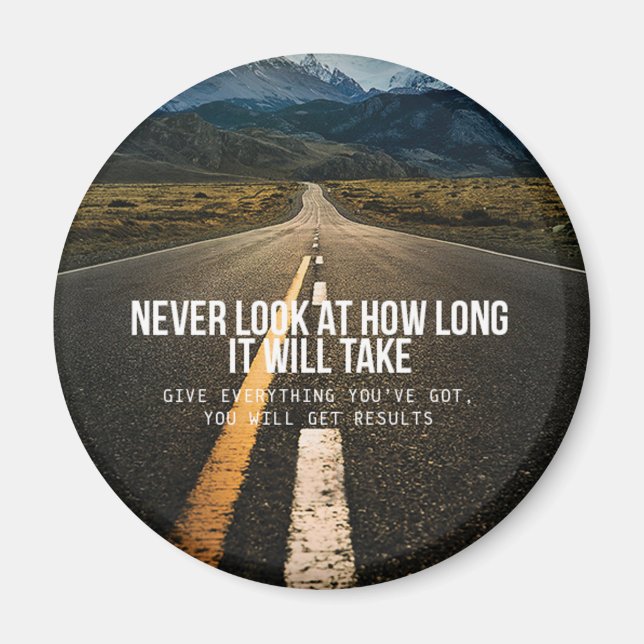 Motivational Words Magnet (Front)